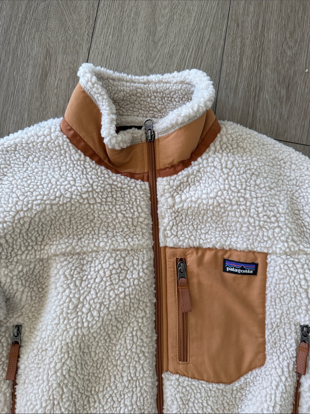 Patagonia retro-x fleece kids jacket size M (10) - Picture 4 of 8